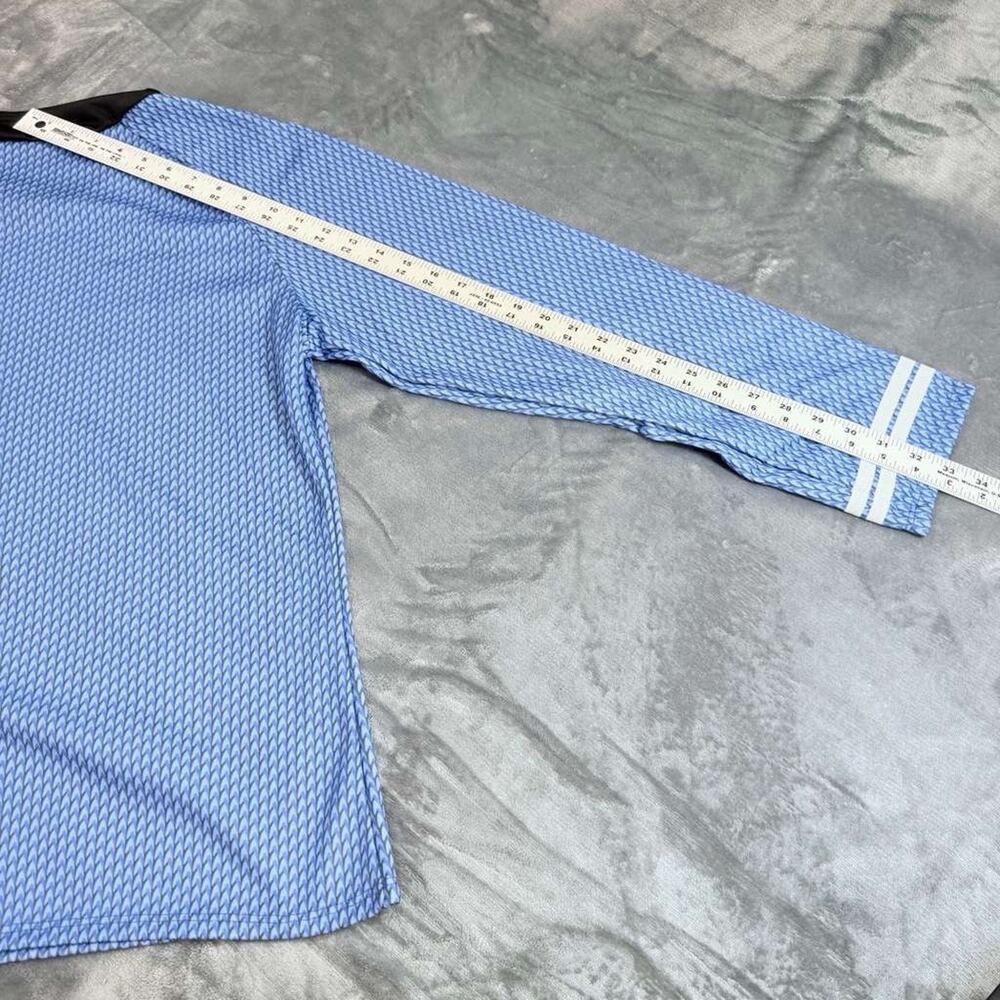 Rubies Sz M Star Trek Spock Blue Shirt Made in USA Classic Cosplay Costume - Picture 10 of 14